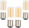TRIJZHOU 4 Stück Nähmaschinenbirne Bajonett B15d LED Lampe 4W Ersetzt 40W Halogenlampe Warmweiß 450LM 220V 230V 3000K B15 LED für Nähmaschine,Dunstabzugshaube