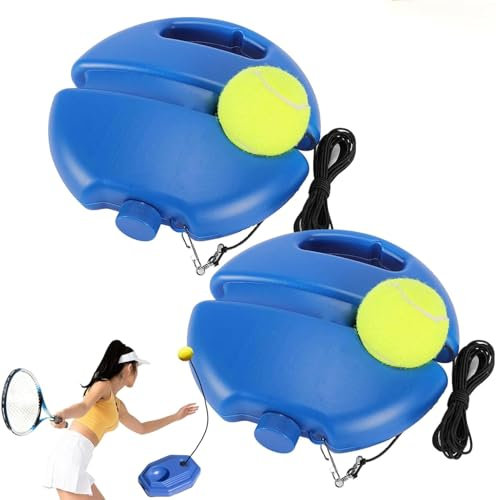 GMVVAC Pelota de Tenis de Rebote para Entrenamiento, Pelota de Tenis de retorta, Pelota de Rebote para Entrenamiento de Tenis, Entrenador de Pickleball de retorta, Adecuada para Adultos