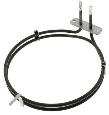 KGA SUPPLIES Cooker Fan Oven Element Round Compatible with INDESIT IFW6330BLUK IFW6330IX