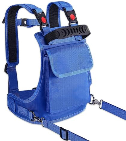 BNGXR Snowboardgurt für Kinder, Snowboard-Trainergurt für Kleinkinder, Skigurt für Kinder, Skigurtweste und Leine, Ski und Snowboard Gurt Trainergeschirr, Ski-Trainingsgurt für Anfänger (Blau)