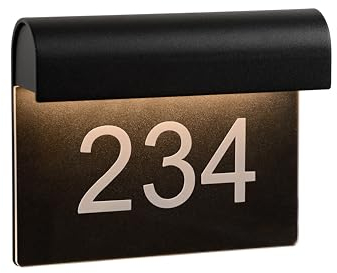 LUCIDE THESI LED - Wandleuchte Innen/Außen - LED - 1x8W 3000K - IP54 - Schwarz