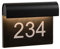 LUCIDE THESI LED - Wandleuchte Innen/Außen - LED - 1x8W 3000K - IP54 - Schwarz