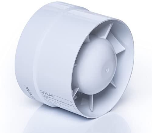STERR - Quiet Duct Fan Inline Extractor 125 mm / 5 - IDM125