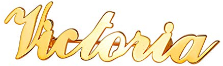 Personalisierte Name Brosche Pins für Frauen Herren Gravierte Monagramm Buchstaben Anstecknadel mit benutzerdefinierten Namen in Gold