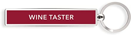 if Show Offs Keys - Wine Taster - Keyring, Red,8 cm