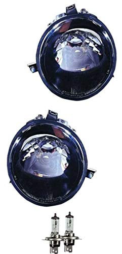 Halogen Scheinwerfer HauptScheinwerfer Set H4 für Lupo inklusive OSRAM Lampen