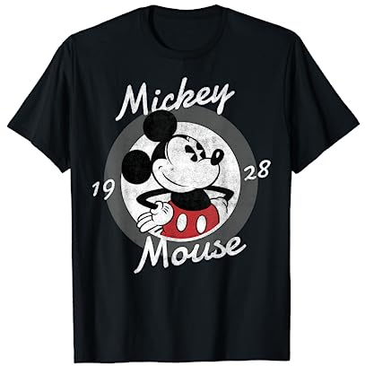 Disney Mickey And Friends Mickey Mouse 1928 Classic Camiseta