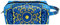 Trousse de toilette à suspendre, sac de voyage en cuir pour femmes, hommes, filles, enfants, motif ballon de football, fond vert, petite pochette de maquillage portable en cuir, Multicolore 05,