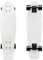 Arrow Board - 22 und 27 Zoll Skateboard, KMX Mini Cruiser Skateboard für Kinder, Jugendliche und Erwachsene, Retro Stil Penny Board (27 Zoll Weiß)