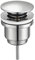 Cofan Bonde Clic-Clac | Fabriquée en Laiton Chromé | Filetage 1 1/4 | Inclut Grand Bouchon de Ø63 mm