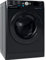 Indesit 8kg Wash 6kg Dry 1400rpm Freestanding Washer Dryer - Black