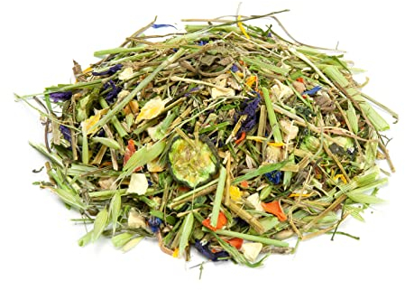 Mr. Crumble Knuspersalat – 100 % natürliches Strukturfutter für Kaninchen – weizenfrei, pelletfrei, ohne Zusätze – unterstützt Verdauung & Zahnabrieb – 10kg