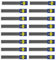 Bleistiftminen 0,7 mm,Ersatzminen für Feinminenstifte,192 Stück 0.7 mm HB bruchfeste Minen für Druckbleistifte,Geschmeidig und klar schreiben,Nachfüllminen für Mine-Tür,mechanische Bleistiftmine