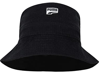 Puma Unisex Prime Bucket Hat Beanie, Black DT Logo, M