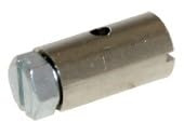 Citomerx Bowdenzug Schraubnippel Klemmnippel 8x15 mm für Mofa Moped Mokick | Kompatibel mit Puch Hercules Kreidler Zündapp