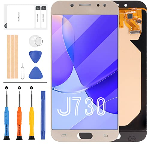 para Samsung Galaxy J7 Pro 2017 reemplazo de Pantalla [no Original] SM-J730 J730G J730F SM-J730F/DS J730FM/DSM J730G/DS 5.5 Pulgadas Pantalla LCD táctil digitalizador Asamblea Kit +Herramientas