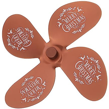 Homoyoyo 1 Satz Lüfterblätter Für Kamine Kamin Im Freien Kleiner Holzofenventilator Thermoelektrischer Lüfter Kaminventilatorflügel Tauschen Kleiner Lüfter Aluminiumlegierung Draussen