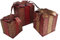 Metall Geschenke im 3 er Set 16 cm, Weihnachtsdeko, Metallfigur, Dekofigur