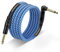 VVFLED 3m Length 10ft 6.35mm Jack to Jack Cord, Musical Instrument Braided Eletric Guitar Cable, for Bass, Amp, Speaker, Keyboard, Mandolin Audio, 1/4 Right Angle to Straight Mono Lead