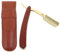 Lurrose 1 Set Klapp Rasiermesser Barber Razor Barbiermesser Edelstahl Bartmesser mit Schutzhülle für Mann Herren Friseur ohne Klinge