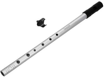 Rayzm Celtic Tin Whistle/Pennywhistle/Irische Pfeifenflöte/Irische Pfeife Flöteninstrument, Traditionelles Blasinstrument 6-Loch Irish Whistle Flute für Anfänger, Stimmung C