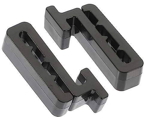 FOMIYES 3 Paare Haken für Helmmaske skihelm accessoires skihelm masken clip Austausch des Fahrradhelmbandes Clips für Ohrmasken Ski-Maske Snowboardhelme Schutzmaskenhalter