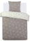 Vision – Wendebettwäsche Hugo beige – Set mit Bettbezug 140 x 200 cm und 1 Kissenbezug für Einzelbett – 100 % Baumwolle