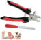 KISUOMAOYI Dog & Cat Pets Nail Clippers and Trimmers,Professional Pet Nail Clipper with Safety Guard to Avoid Over-Cutting,Dog Claw Clippers Suitable for Dog,Cats,Rabbits and Guinea Pigs(Black&Red)