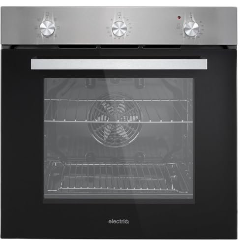 electriQ Electric Fan Assisted Oven - Stainless Steel
