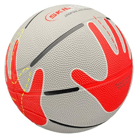 Baden Skill Shooter Basketball, langlebiger Trainingsball für Indoor & Outdoor - Präzise Positionierungshilfen für Links- und Rechtshänder - Perfekt zum Erlernen von Wurf-Techniken