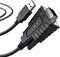 DriverGenius SerialEdgeX - Serie | Convertidor USB a RS232 Serial (DB9) con 3 x Leds – Compatible con Windows 11 y macOS 15【4 Unidades/Paquete】