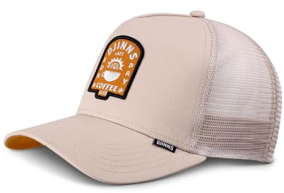 Djinns - Lazy Sunday (Khaki/Offwhite) - Trucker Cap Meshcap Hat Kappe Mütze Caps