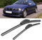 ZhangXD Escobillas limpiaparabrisas Delanteras para BMW 3 Series E46 2000-2005, Ventana Parabrisas Hojas de Repuesto para limpiaparabrisas