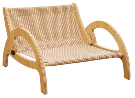 Ancsttu Sofá Rascador para Gatos - Sillón con Respaldo Ajustable | Gatos Rascador Cama Sofá Tumbona - para Gatitos y Mascotas Afilar Garras Dormir Protección Interior Hogar Puerta Pared Alfombra