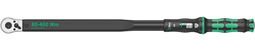 Wera 05075624001 Click-Torque C 5 Drehmomentschlüssel mit Umschaltknarre, 1/2 Zoll, 80-400 Nm