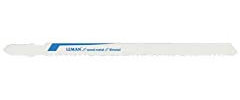 Leman - Lot de 3 lames de scie sauteuse bi-métal Lu. 110 mm pas 1,8 mm coupe droite pour inox - 7001.03 - Leman