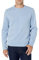 Amazon Essentials Herren Fleece-Sweatshirt mit Rundhalsausschnitt (erhältlich in Big & Tall), Hellblau Heidekraut, XXL