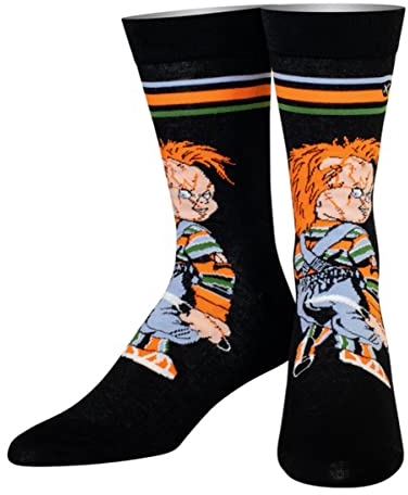 Chucky die Mörderpuppe Horror Socken schwarz