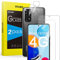 SPARIN 2+2 Protector de Pantalla para Xiaomi Redmi Note 11 /11S 4G 6,43 Pulgadas(NO para 5G), 2 Cristal Templado con 2 Protector de Lente de Cámara, 9H Dureza