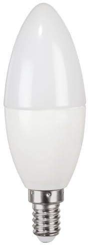 Xavax LED-Lampe E14, 470lm ersetzt 40W, Kerzenlampe, warmweiß