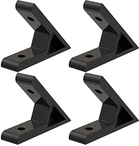 45 Degree/135 Degree 2020 Corner Angle Bracket Connection Joint for 2020 Series Aluminum Extrusion Profile 4Pcs (45 Degree)