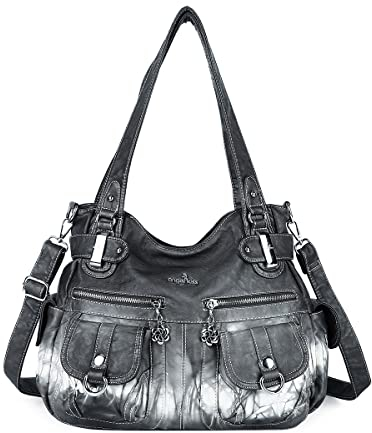 Angel Kiss Tasche Damen Handtasche Schultertasche Damenhandtasche Umhängetaschen Tragetasche Tote Shopper Groß Hobo Taschen Henkeltaschen