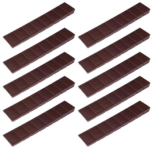 cyclingcolors 10x Cale auto cassante 1 mm à 8 mm coin de calage réglage universel bricolage