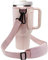 Water Bottle Carrier Bag Holder for Stanley Cup, Fit Stanley Tumbler 40 oz，Water Bottle Sling Bag Sleeve Holder Carrier with Adjustable Shoulder Strap (Pink)