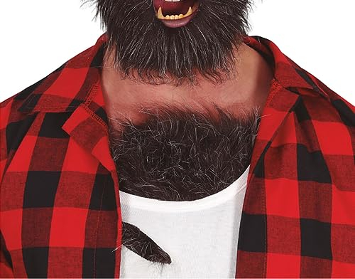 Werwolf Brustbehaarung Fell Wolfsmensch Brusthaare Dämon Wolf Monster Haare