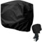 Demi-couverture de moteur hors-bord, 210D Oxford étanche couverture de moteur hors-bord résistante à la lumière, couverture de moteur hors-bord noir 56 x 30 x 40 cm 15-30 HP