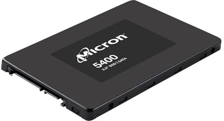 Micron 5400 PRO - SSD - verschlüsselt - 240 GB - intern - 2.5 (6.4 cm) - SATA 6Gb/ s - 256-Bit-AES - Self-Encrypting Drive (SED), TCG Enterprise SSC