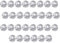 30 clips de retención de vidrio, clips de plástico transparente para montaje en pared, espejo de cristal, puertas de armario (3-4 mm)
