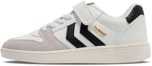 hummel Unisex Kinder Handball Perfekt Sp Jr Sneaker, White Black, 35 EU