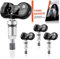 GEAREVER Reifendrucksensor Multiprotokoll TPMS Sensor RDKS 433 MHz Reifendruckkontrollsystem Passend für Opel Chevrolet Nissan Renault für fast alle Modelle 13598773, 13506028, 13581561